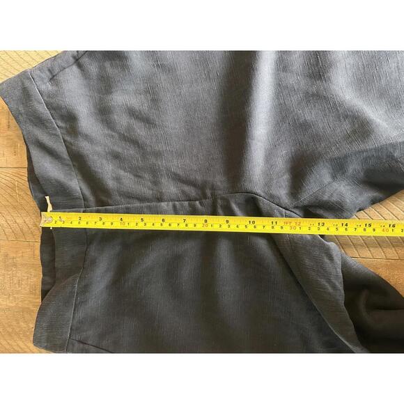 NWT Aritzia The Limitless Linen Wide Leg Pants in Dark Night Navy Women’s size 8 - Picture 11 of 15